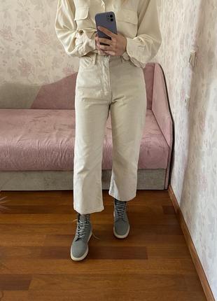 Levis вельветовые штаны, кюлоты