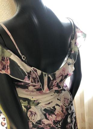 Шикарное платье-сарафан с воланами vero moda5 фото