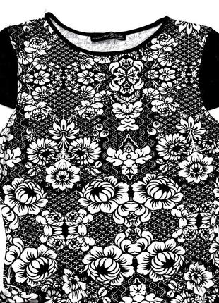 Atmosphere платье  вискозное черно белое по фигуре.  м-л.12.404 фото
