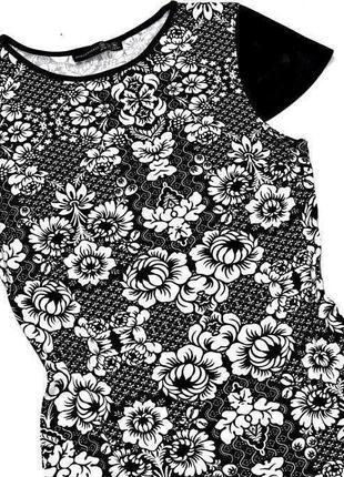 Atmosphere платье  вискозное черно белое по фигуре.  м-л.12.406 фото