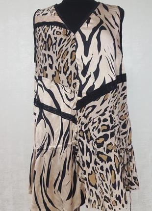 Marc cain шёлковая туника