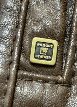 Куртка шкіряна wilsons leather, з підстібкою, thinsulate, l-xl, упоряд. відмінне!5 фото