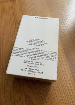 Мужские духи dolce & gabbana the one for men edt tester 100 ml.