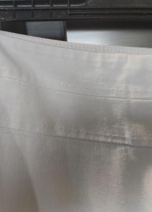 Белые брюки,лен с вискозой3 фото