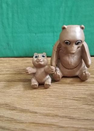 Киндер мама мишка и малыш медведь