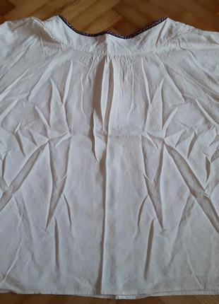 Свободная блуза от marks&spencer! p.-52 eur! батал2 фото