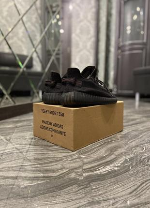 Yeezy boost 350 v2 black reflective кроссовки адидас женские изи буст изики обувь7 фото