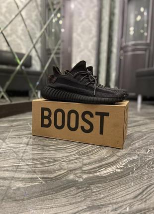 Yeezy boost 350 v2 black reflective кроссовки адидас женские изи буст изики обувь8 фото