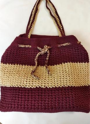 Отличная сумка из шнура