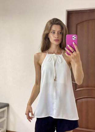 Невероятно красивый атласный топ river island