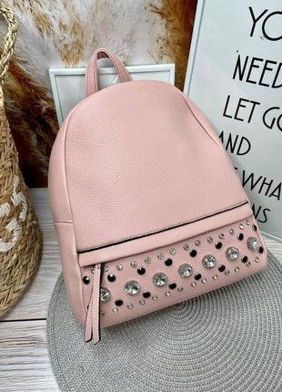 Розовый рюкзак1 фото