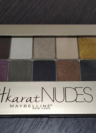 Новые тени maybelline