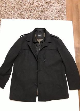 Фирменная куртка шерстяное пальто xl