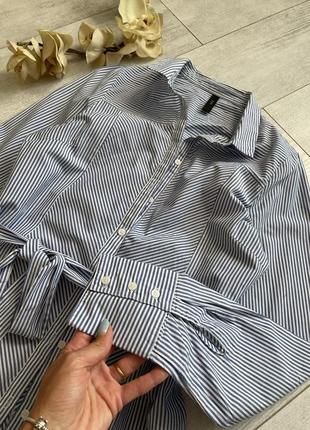 Фирменное платье рубашка хлопковое в стиле зара манго2 фото