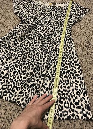 Леопардовое платье3 фото