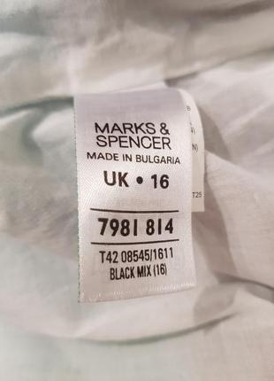 Изумительное платье marks&spenser натуральный лен6 фото