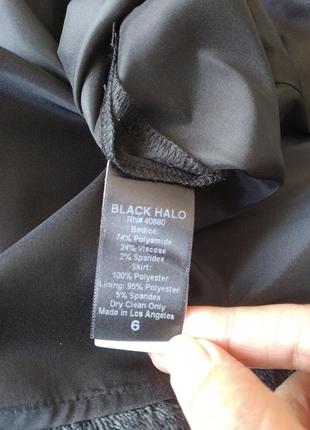Коктейльне плаття black halo з лос-анджелеса з відкритою спиною5 фото