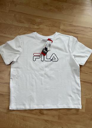 Жіноча футболка fila з написом