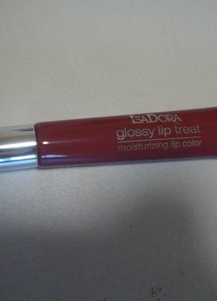 Isadora блиск для губ зволожуючий glossy lip treat № 64-натуральний исадора.акція 1+1=3