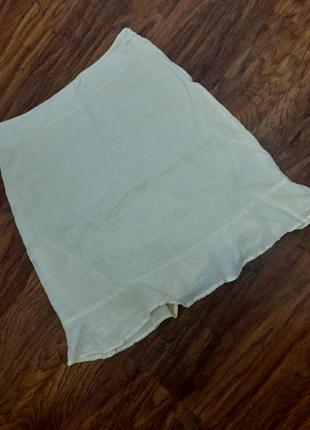 Класична спідниця з льону