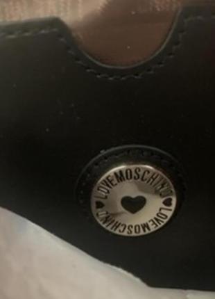 Сумка love moschino кожаная7 фото