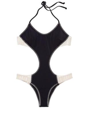 Купальник слитный carova crochet one-piece victoria’s secret оригинал3 фото