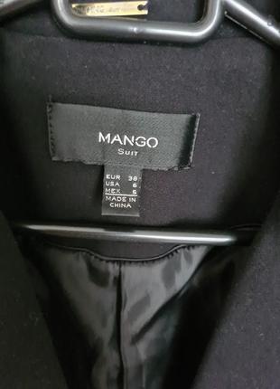 Чорний піджак mango4 фото