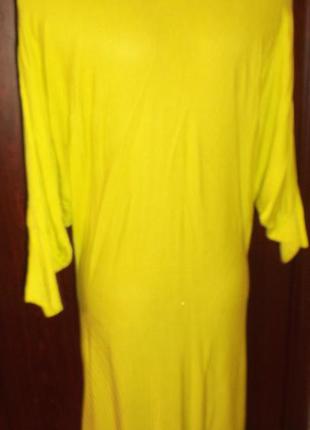 Платье туника  цвет оливково-желтый оверсайз next р. s-m2 фото