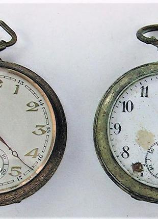 Часы разные старинные 2 штуки