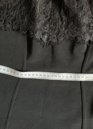 Коротке чорне плаття міні платье мини короткое сукня коротка з відкритими плечима6 фото