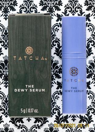 Люкс! омолоджуюча сироватка для обличчя tatcha the dewy serum 5 г