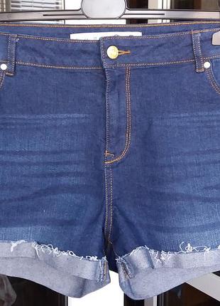 Шорти тонкий джинс стрейч р. 16