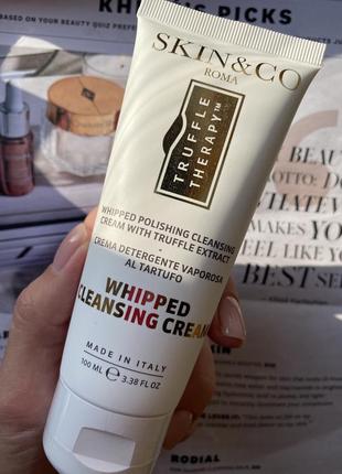 Очищающее средство для лица skin&co roma whipped cleansing cream