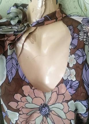 Nolita шёлковая блуза в цветочный принт.2 фото