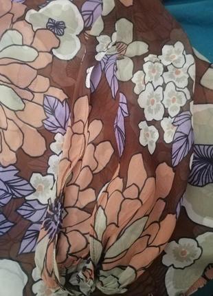 Nolita шёлковая блуза в цветочный принт.7 фото