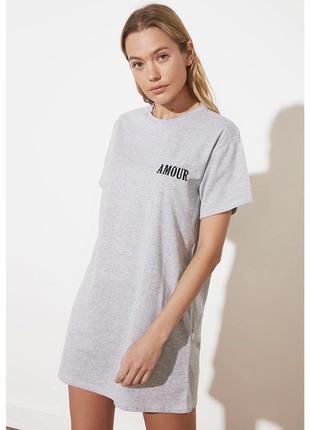 Amour платье футболка