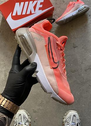 Женские кроссовки nike air max 2090 orange, кроссовки найк аир макс 2090 оранжевые на балоне