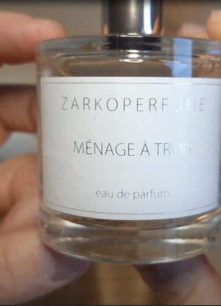 Zarkoperfume ménage à trois💥оригинал 3 мл распив аромата затест7 фото