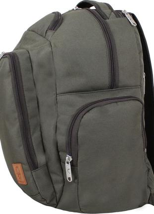 Рюкзак мужской универсальный для ноутбука хаки, bagland техас 29 л.6 фото