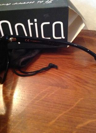 Зеркальные, солнцезащитные очки бренда "la optica", uv 400, германия4 фото