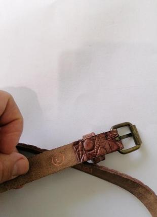 Кожаный ремень scotch & soda