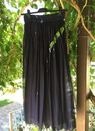 Розкішна шовкова спідниця в підлогу від moncton.