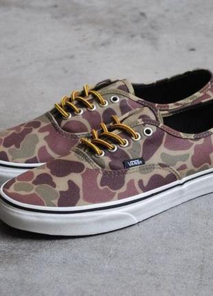 Кеды мужские камуфляжные ванс вэнс кеди чоловічі🛹vans off the wall camoflauge tc8r р.42,5🇨🇳1 фото