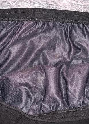 Чёрная длинная летняя юбка в пол на резинке  lindon  размер л5 фото