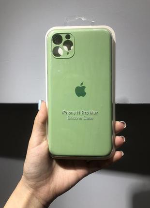 Чехол для iphone 11 pro max silicone case full cover чехол для айфона