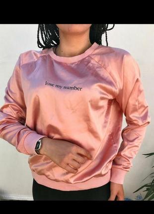 Шикарна ніжна кофта  атлас р.38/10