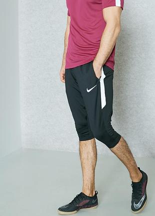Nike squad 3/4 штаны спортивные