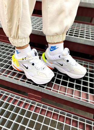 Чоловічі кросівки nike m2k tekno pure platinum,кросівки найк м2к текно платиновий з білим шнурівка10 фото