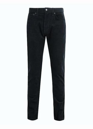 Вельветовые брюки slim fit с 5 карманами3 фото