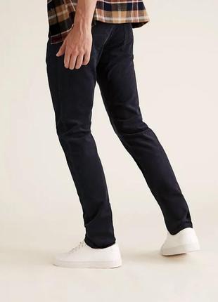 Вельветовые брюки slim fit с 5 карманами4 фото